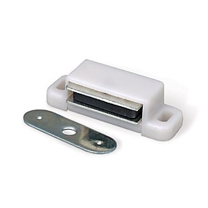 Magnetukas su plokštele Baltas